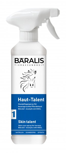 BÄRALIS Nr. 1 Haut-Talent HOCL Hautpflege für Pferde