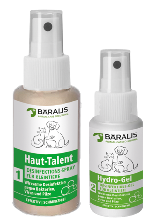 BÄRALIS SparSet Haut-Talent 50 ml & Hydro-Gel 30 ml für Kleintiere