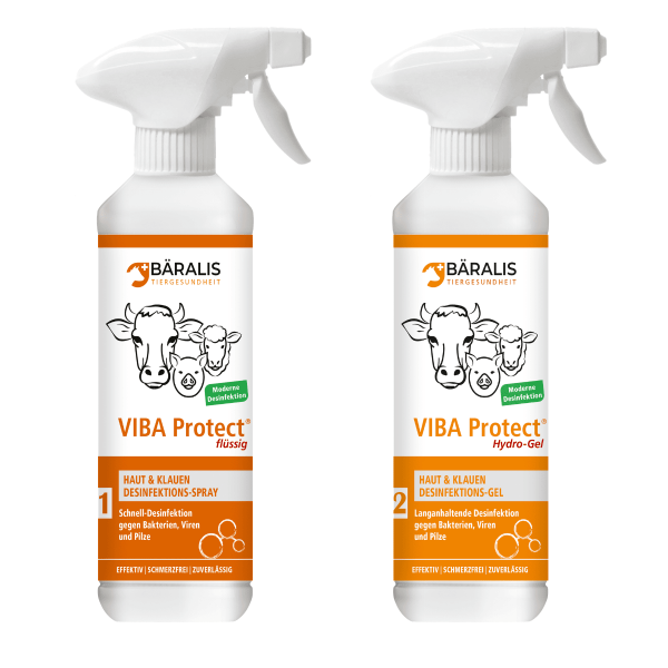 BÄRALIS VIBA Protect Starter Set je 500 ml für Nutztiere